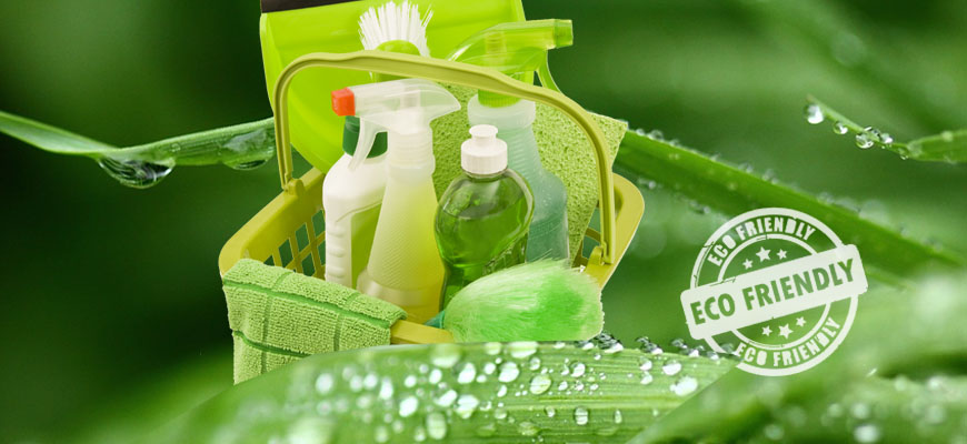 Productos de limpieza sostenibles para el medio ambiente